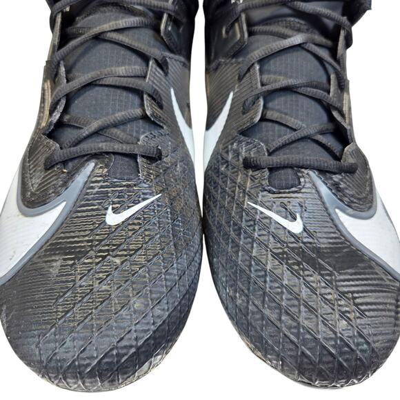 Men\'s Size 15 Nike‎ Vapor Edge Elite 360 2 Football Cleats Black White Sports main image 14